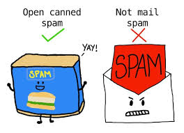 Spam classification concept art